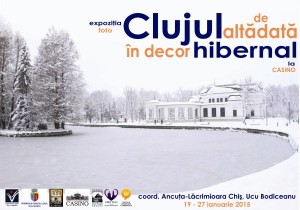 Afis expo Clujul in decor hibernal