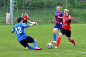 Batea Mara (Olimpia Cluj-Napoca), marcatoarea ultimelor doua goluri in meciul cu ASA Targu Mures