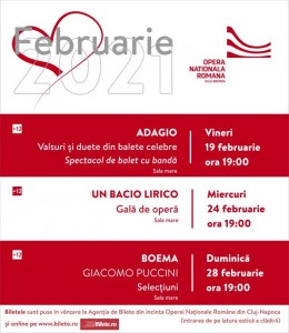 Opera Națională Română Program Februarie 2021