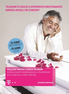 Vizual Telekom concert Andrea Bocelli