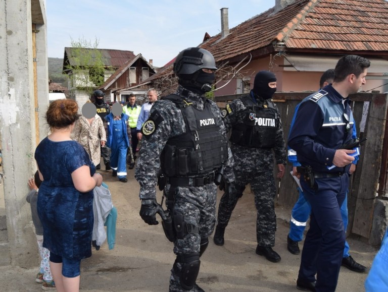Florești: Acțiuni ale polițiștilor și jandarmilor cu efective mărite.