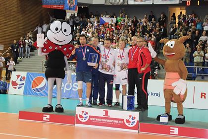 Georgel Bobiș a cucerit medalia de argint la Campionatele Mondiale de futnet de la Brno, la proba de simplu