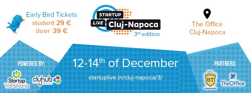 Startup Live Cluj-Napoca #3