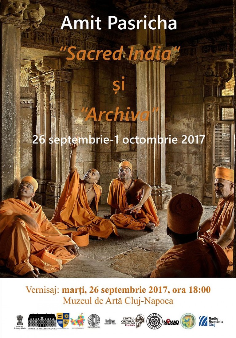 SACRED INDIA și ARCHIVA – expoziții de fotografie ale fotografului indian Amit Pasricha la Muzeul de Artă