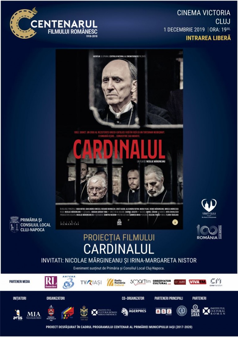 Centenarul Filmului Românesc ajunge la Cluj-Napoca de 1  Decembrie