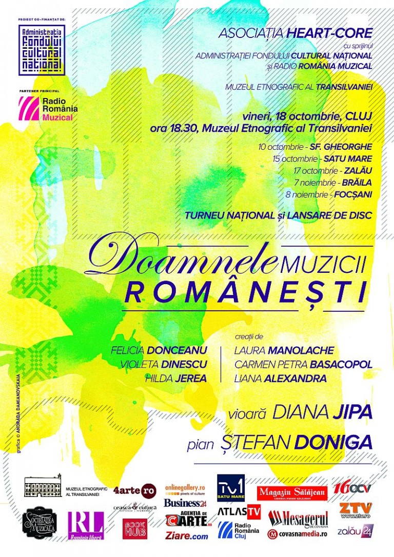 Doamnele Muzicii Românești – recital cameral la Muzeul Etnografic al Transilvaniei
