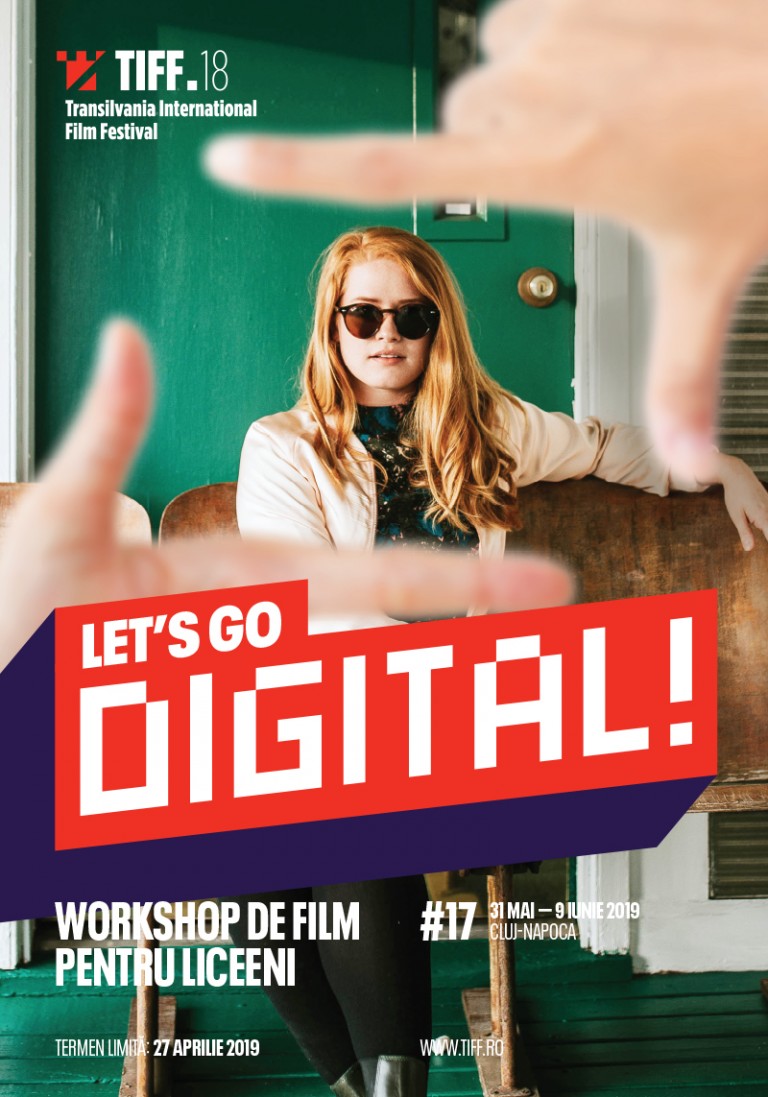 Start înscrierilor la atelierul de film pentru adolescenți Let’sGo Digital! 2019  2 aprilie 2019