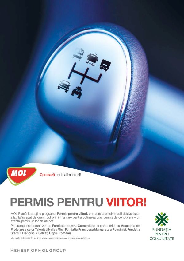 Programul MOL – Permis pentru viitor sprijină 32 de tineri din medii defavorizate în obținerea permisului de conducere auto