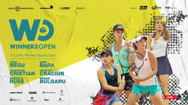 Turneu de tenis la Cluj- câștigătoarea va juca cu Halep.