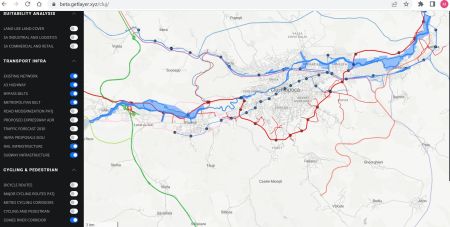 Hartă interactivă pentru Zona Metropolitană Cluj, știri din cluj, cluj24h.ro