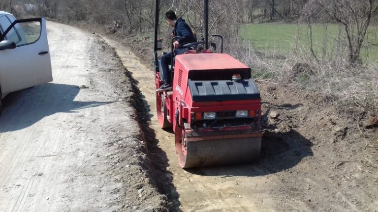 Au demarat lucrările pe drumul judeţean 109A (DJ 108B) – Ciubăncuța – Ciubanca – limită Sălaj