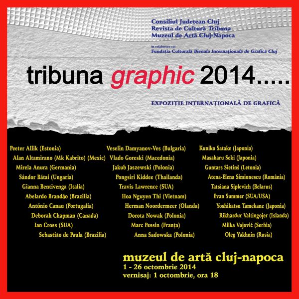 Expoziţia internaţională Tribuna Graphic – ediţia a cincea