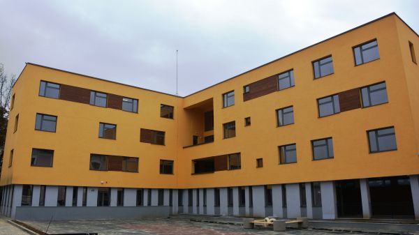 Construcția noului internat al Liceului pentru Deficienți de Auz, finalizată.