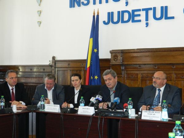 Ioan Rus a vorbit la Cluj despre autostrada Transilvania şi Master Plan-ul General al Transporturilor