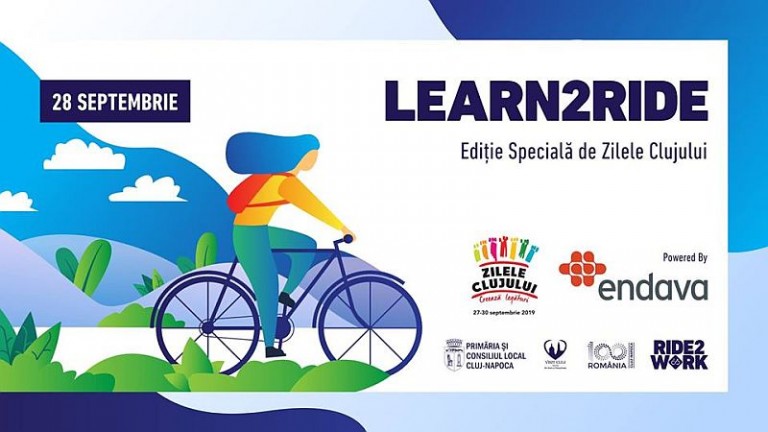 Ride2Work revine cu cea de-a doua ediție Learn2Ride în cadrul lunii mobilității