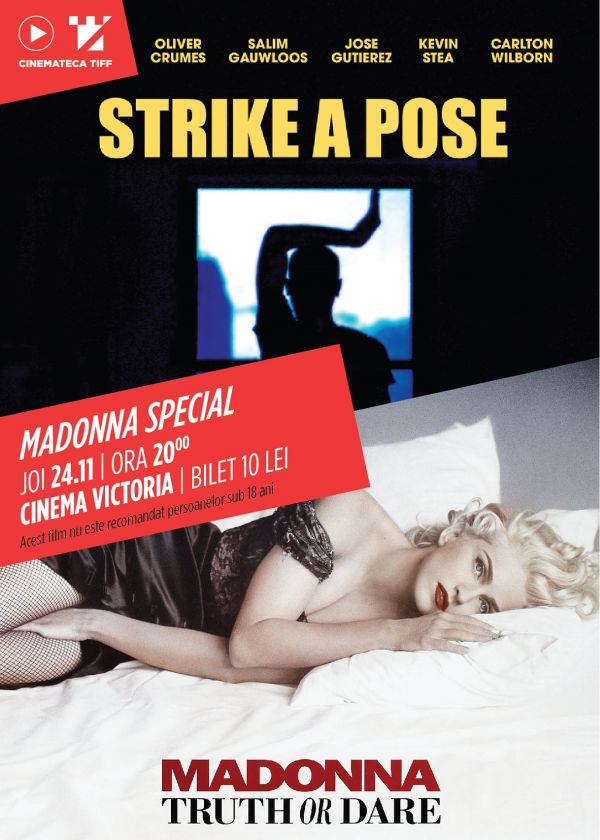 În culisele celebrității: o seară cu Madonna la Cinemateca TIFF