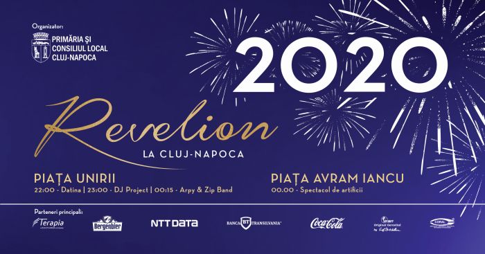 Revelion 2020 în inima orașului Cluj-Napoca