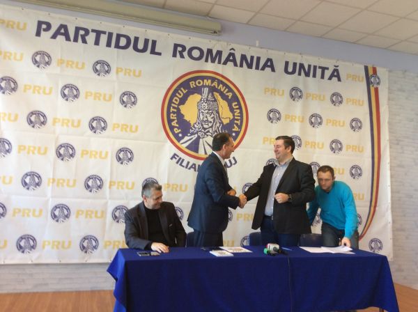 PRU a fuzionat la Cluj cu PSRO și la nivel național cu partidul Românilor de Pretutindeni