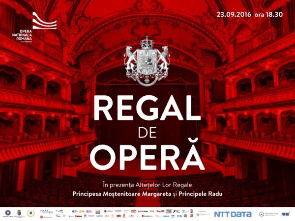 REGAL DE OPERĂ  Concert aniversar extraordinar, în prezența  Principesei Moștenitoare Margareta și a Principelui Radu