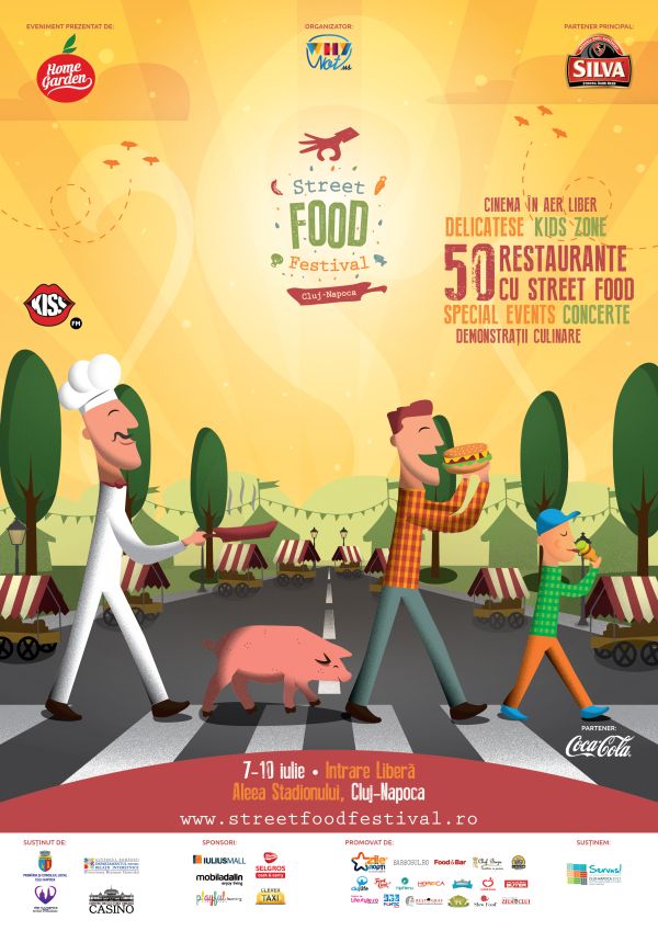 USAMV Cluj-Napoca va participa la prima ediţie a Street Food Festival