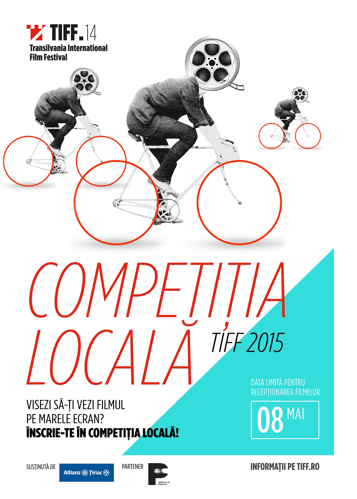 Înscrierile în Competiția Locală TIFF 2015, pe ultima sută de metri
