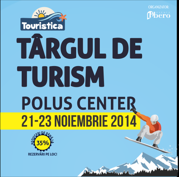 Târgul de Turism Touristica revine la Polus Center