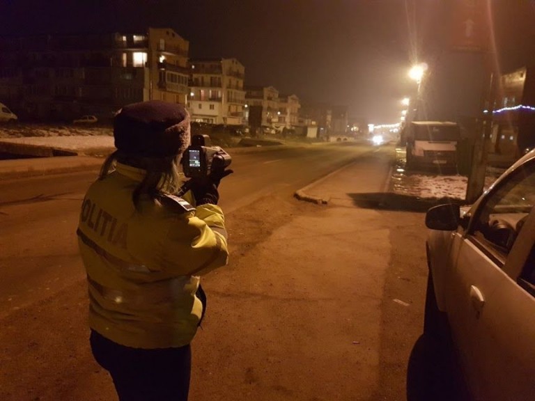 Florești: Polițiștii în acțiune pe Eroilor, Cetății și DN1. 24 de sancțiuni într-o noapte pentru viteză și alte nereguli.