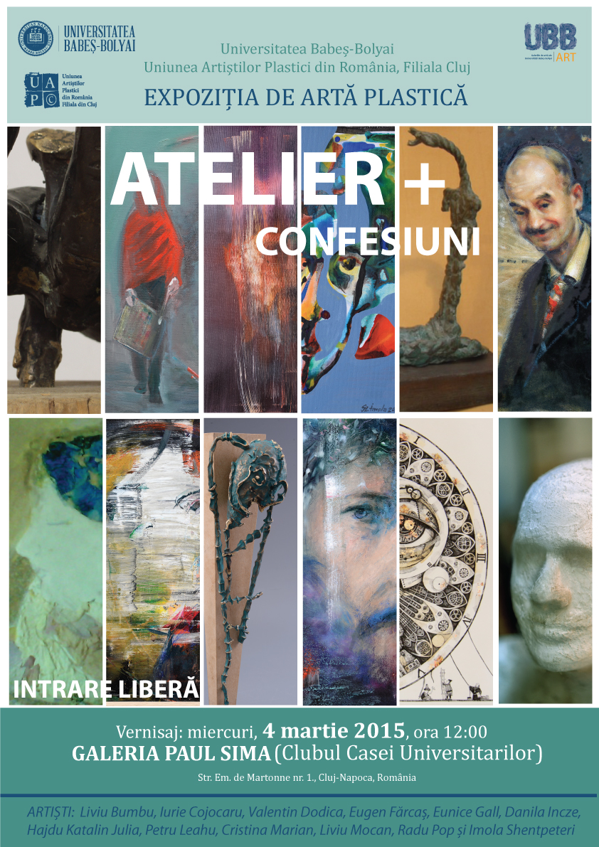 Expoziția de artă contemporană  ATELIER+ CONFESIUNI