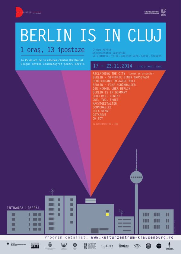 BERLIN IS IN CLUJ -1 oraș, 13 ipostaze