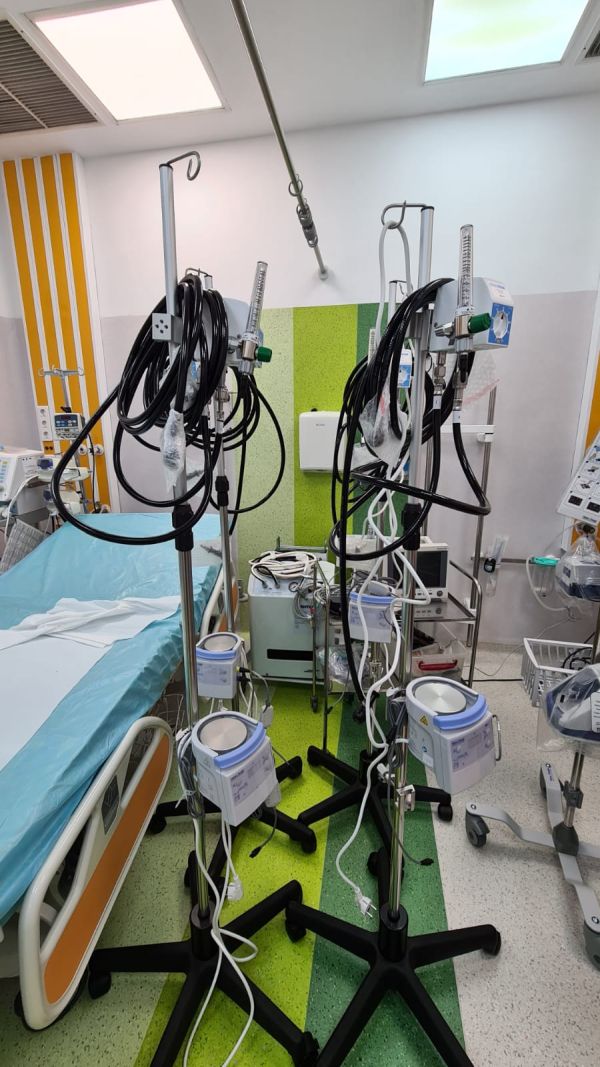 15 noi echipamente medicale pentru Spitalul de Copii din Cluj.