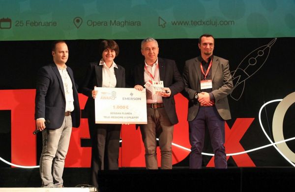 Telemedicina in epilepsie, proiect premiat la TEDx Cluj 2017