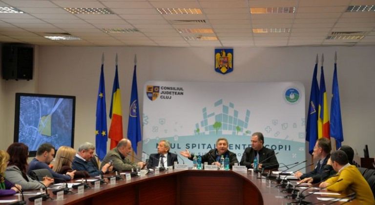 Consiliul Județean Cluj a aprobat preluarea terenului de cca. 17 ha pe care va construi Spitalul Pediatric Monobloc