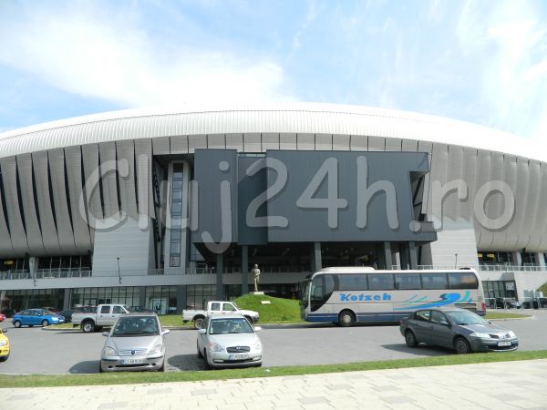 Cluj Arena, pregătit să primească naţionalele de fotbal ale României şi Muntenegrului