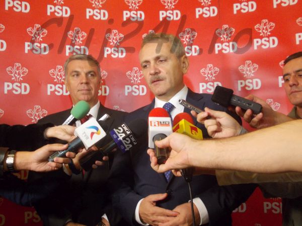 Dragnea la Cluj: „Îl chem pe Vasile Dâncu să fie mai aproape de partid”. La nivel naţional vrea echipă cu Zgonea.