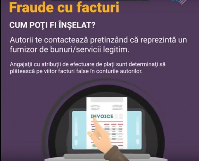 Polițiștii atrag atenția asupra fraudelor cu facturi pe internet. Iata ce trebuie sa faceti pentru a le evita