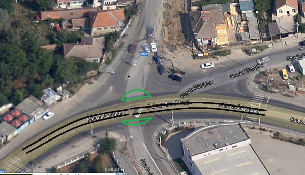 Primăria Cluj-Napoca anunță reînființarea sensului giratoriu la intersecția străzilor Oașului-bdul Muncii