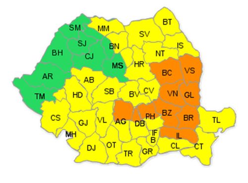 Meteorologii anunţă NINSORI ŞI VISCOL în aproape toată ţara