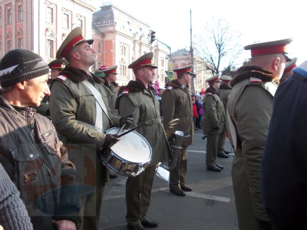 Ceremonie militară la Cluj-Napoca, de Ziua Naţională a României