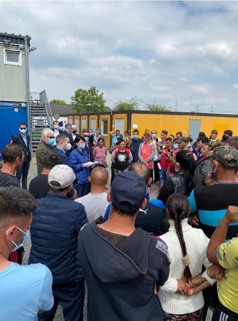 Muncitori români în Germania – Mihai Nicolae Ucă: ”Verificările în teren vor continua atât în România, cât și în Germania”.