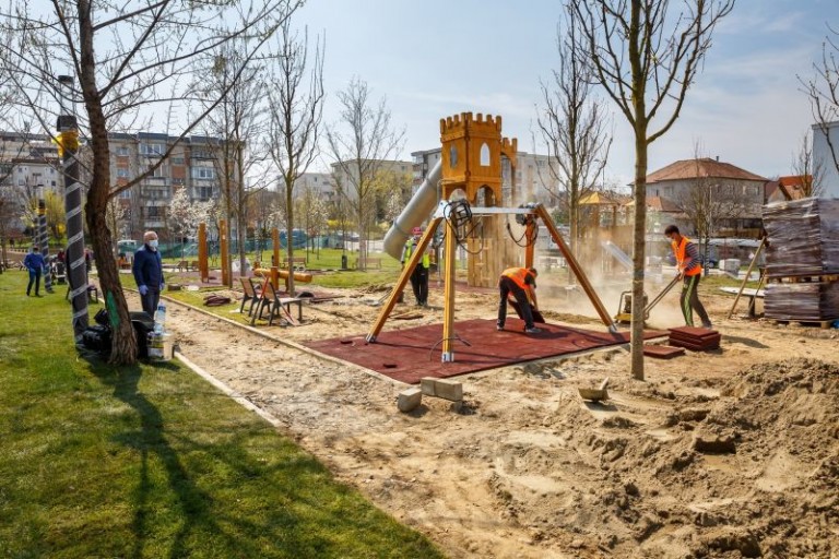 Cluj-Napoca: Un nou parc îi aşteaptă pe clujeni la încheierea stării de urgenţă