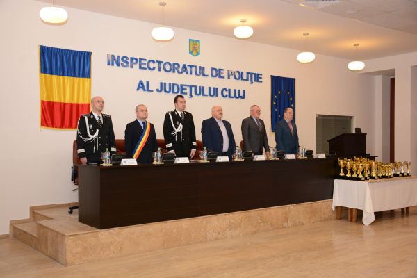 Cei mai merituoşi poliţişti şi cele mai eficiente structuri din cadrul Inspectoratului de Poliţie Judeţean Cluj în anul 2016