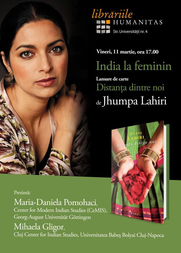 Cluj Center for Indian Studies anunta, in luna martie, doua evenimente dedicate femeilor