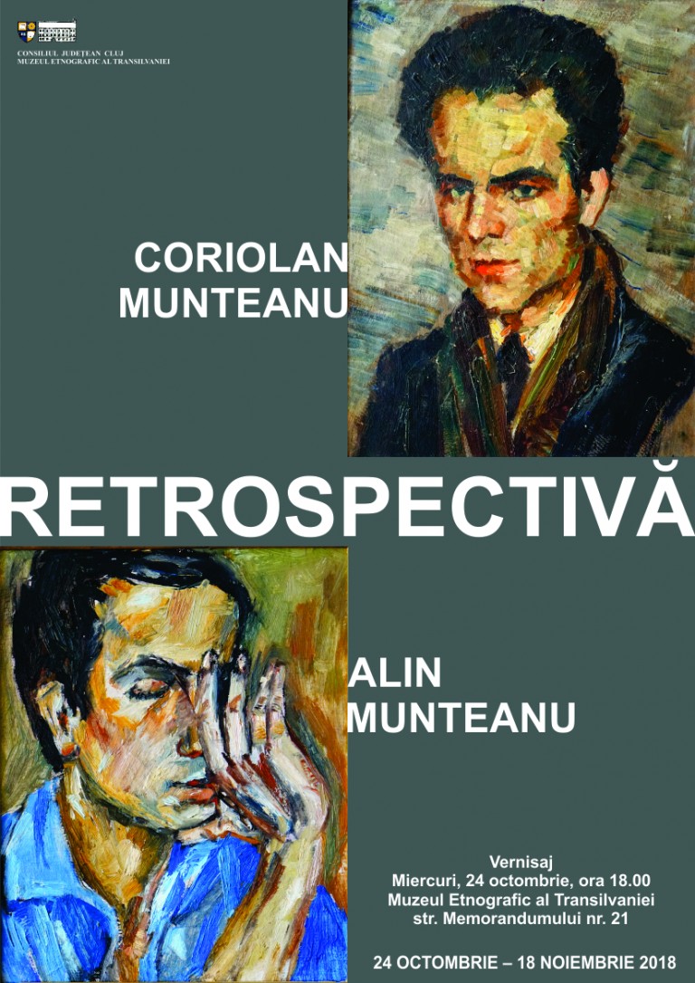 RETROSPECTIVĂ CORIOLAN MUNTEANU – ALIN MUNTEANU la Muzeul Etnografic al Transilvaniei