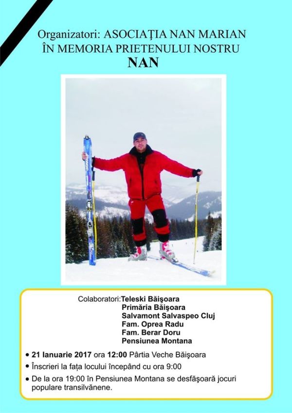 ,,Cupa Nan Marian” – primul concurs de schi al sezonului