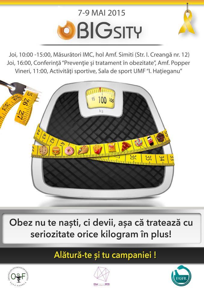 “oBIGsity”- campanie de informare a studenţilor farmacişti asupra obezităţii