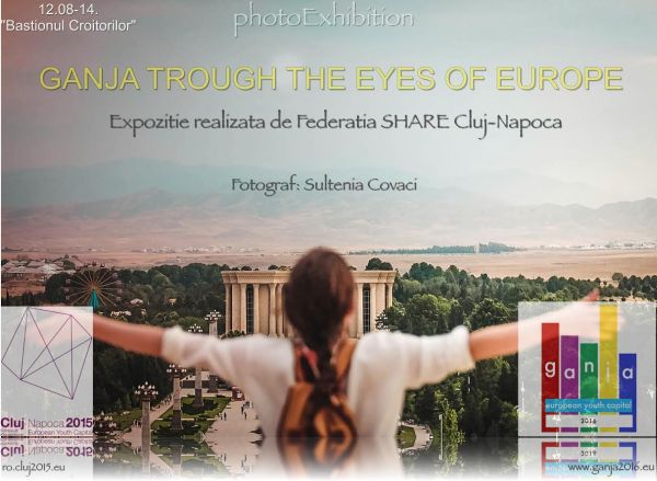 „Cluj 2015” și „Ganja 2016” marchează Ziua Internațională a Tineretului – expoziție foto inedită la Turnul Croitorilor –