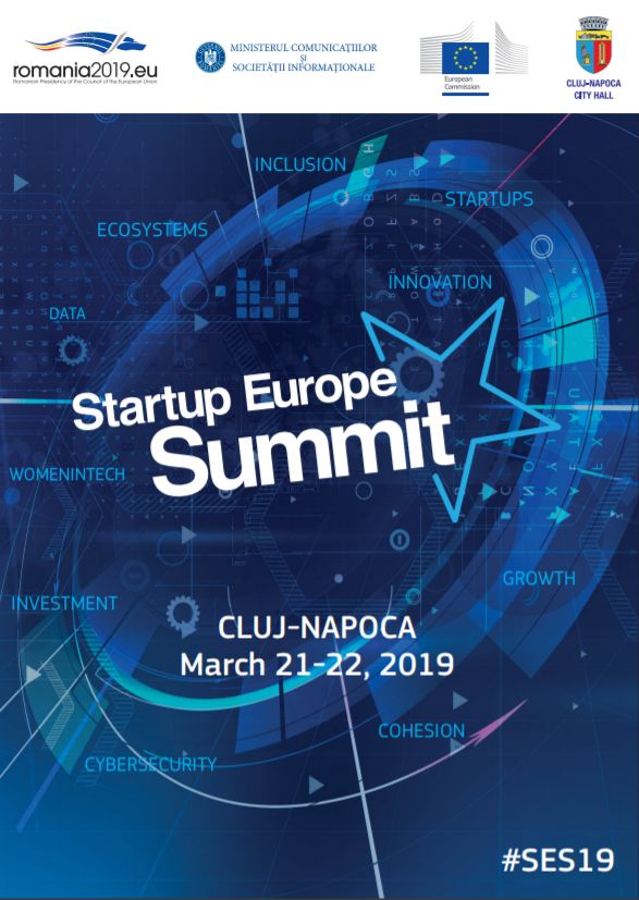 Startup Europe Summit va avea loc la Cluj în perioada 21-22 martie 2019