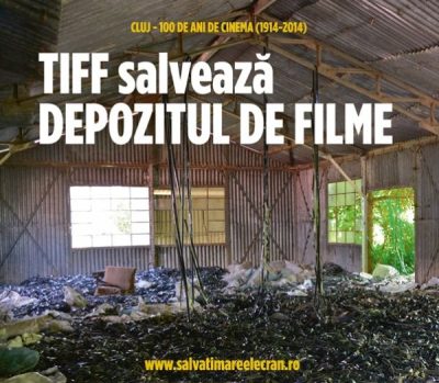 2328 de euro pentru salvarea depozitului de filme din Cluj
