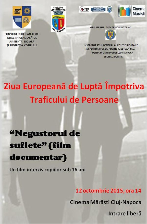 „Ziua Europeană de Luptă Împotriva Traficului de Persoane”
