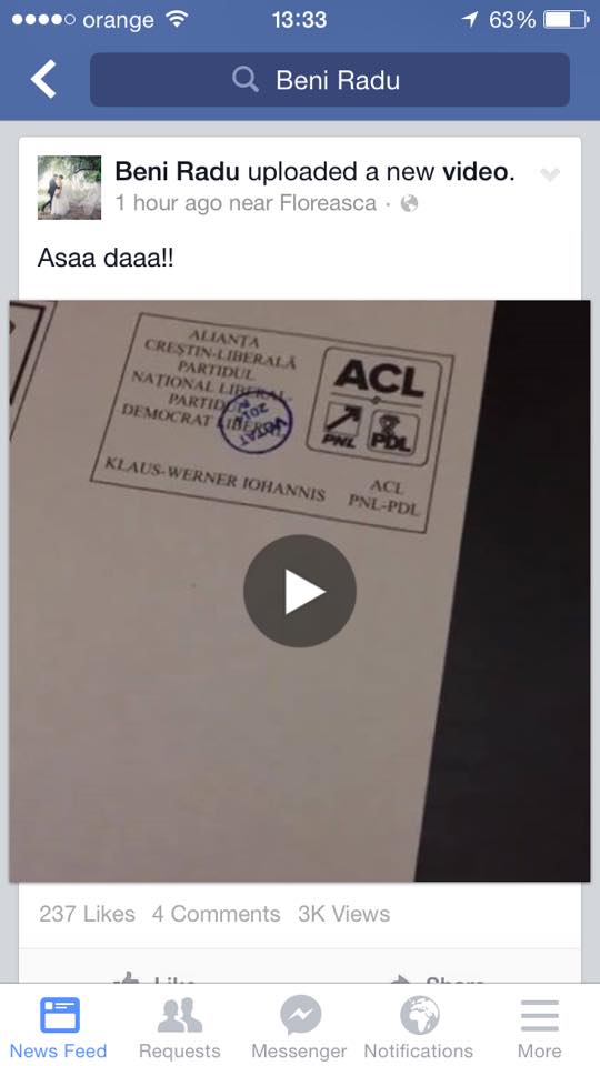 [Foto&Video] Pe Facebook circulă imagini cu ilegalităţi ce se petrec în secţii de votare
